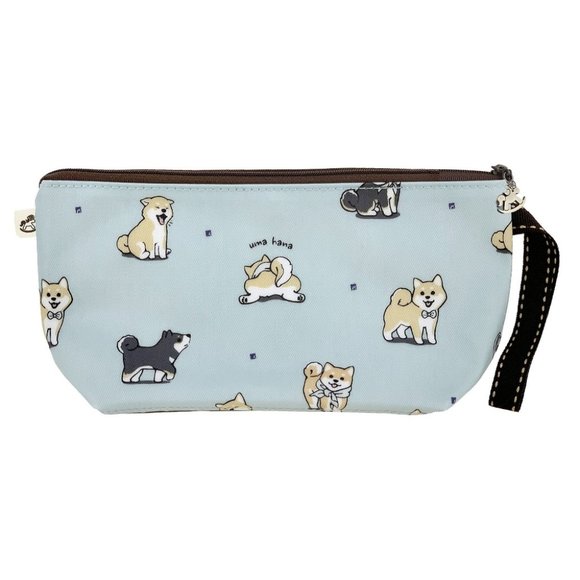Uma Hana Handbags - Waterproof Shiba Inu Dumpling Cosmetic Makeup Bag